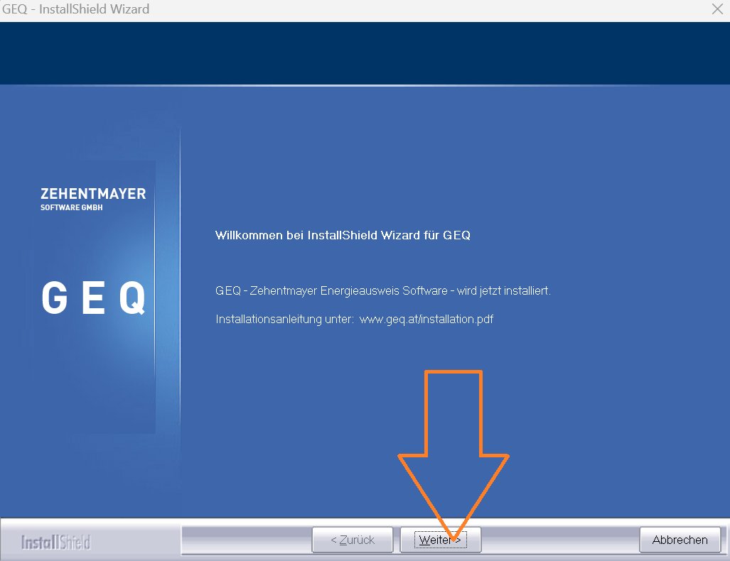 Screenshot Schritt 1: Setup-Assistent starten